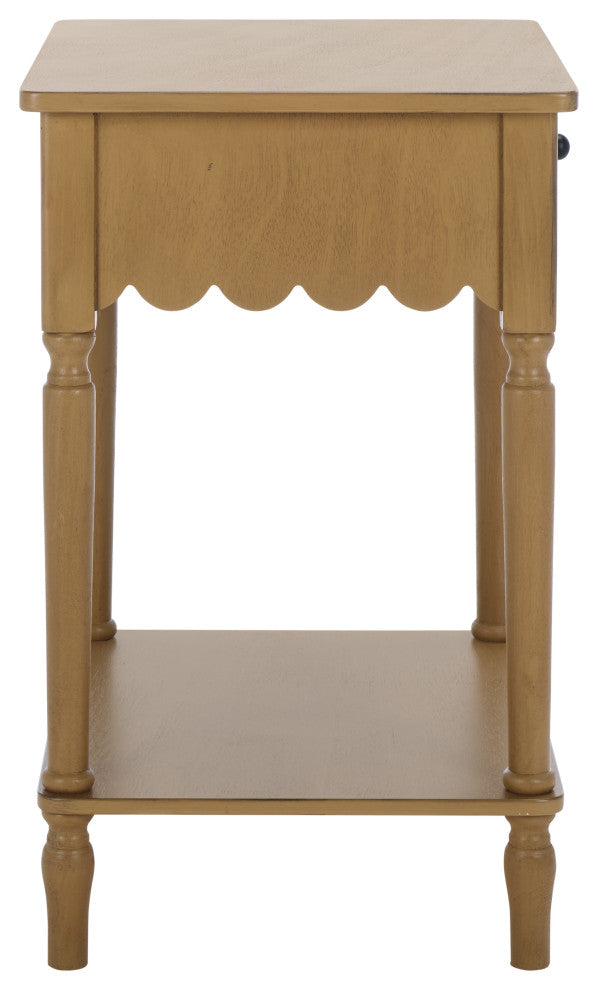 Safavieh Haven 1 Top Drawer Accent Table, Desert Brown