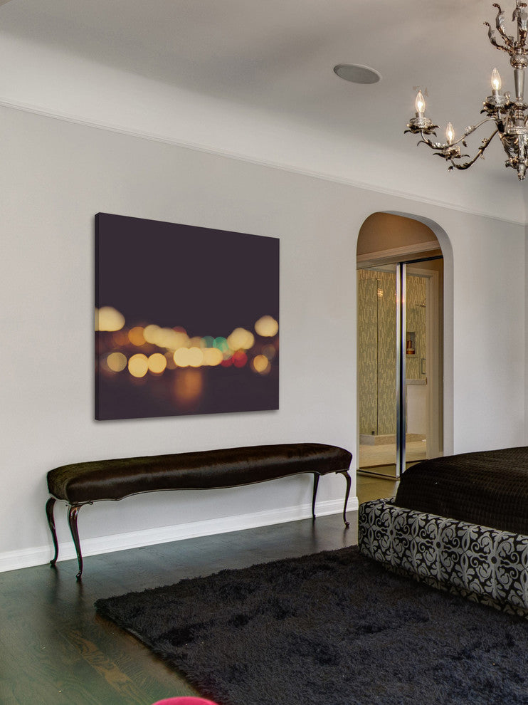 Marmont Hill, "Bokeh Drive" Painting Print on Wrapped Canvas, 48x48