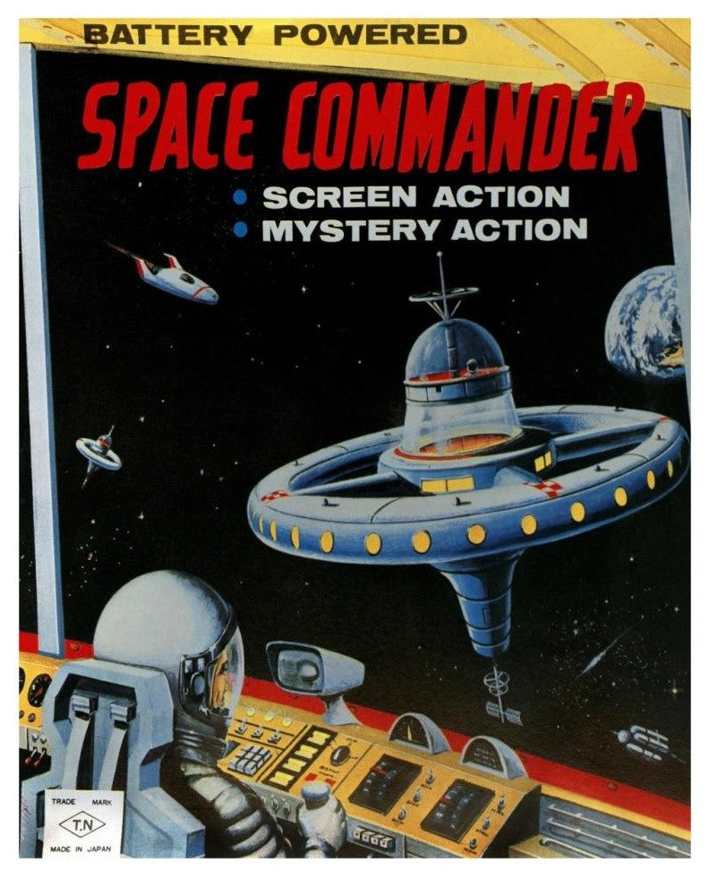 "Space Commander" Digital Paper Print by Retrorocket, 26"x32"