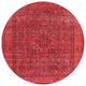 Ahgly Company Indoor Round Mid-Century Modern Area Rugs, 8' Round