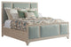 Crystal Cove Upholstered Panel Headboard 5/0 Queen
