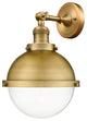 INNOVATIONS 203-BB-HFS-82-BB-LED 1-Light Sconce Brushed Brass