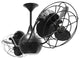 Vent Bettina Ceiling Fan with Metal Blades in Matte Black