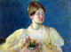 Mary Cassatt The Cup of Tea, 18"x27" Gallery Wrapped Canvas Print