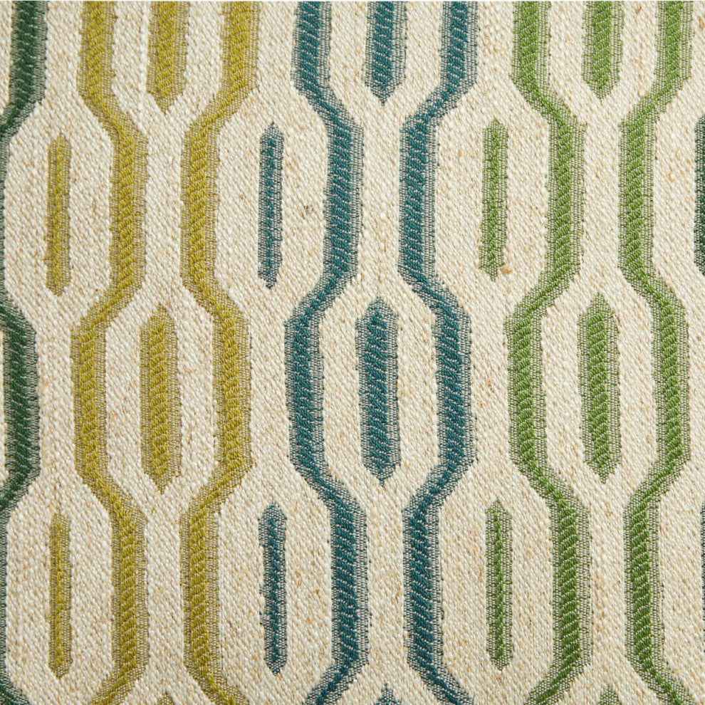 Eden Ashbury 19" Square Pillow, Set of 2, Seagrass Green
