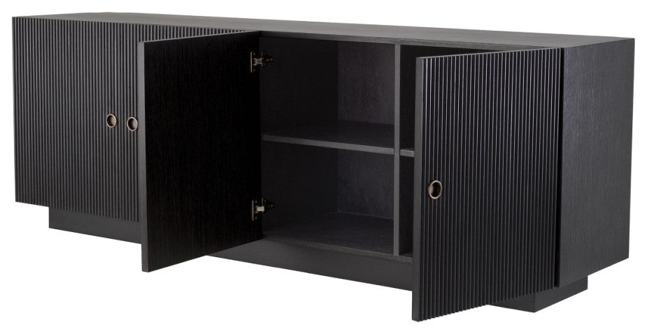 Charcoal Gray Oak Dresser | Eichholtz Dimitrios