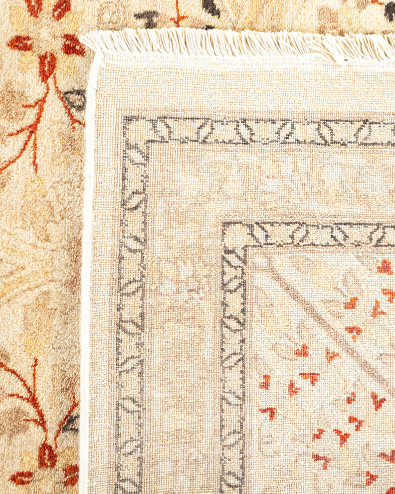 Mogul, One-of-a-Kind Hand-Knotted Area Rug Ivory, 8'2"x9'9"