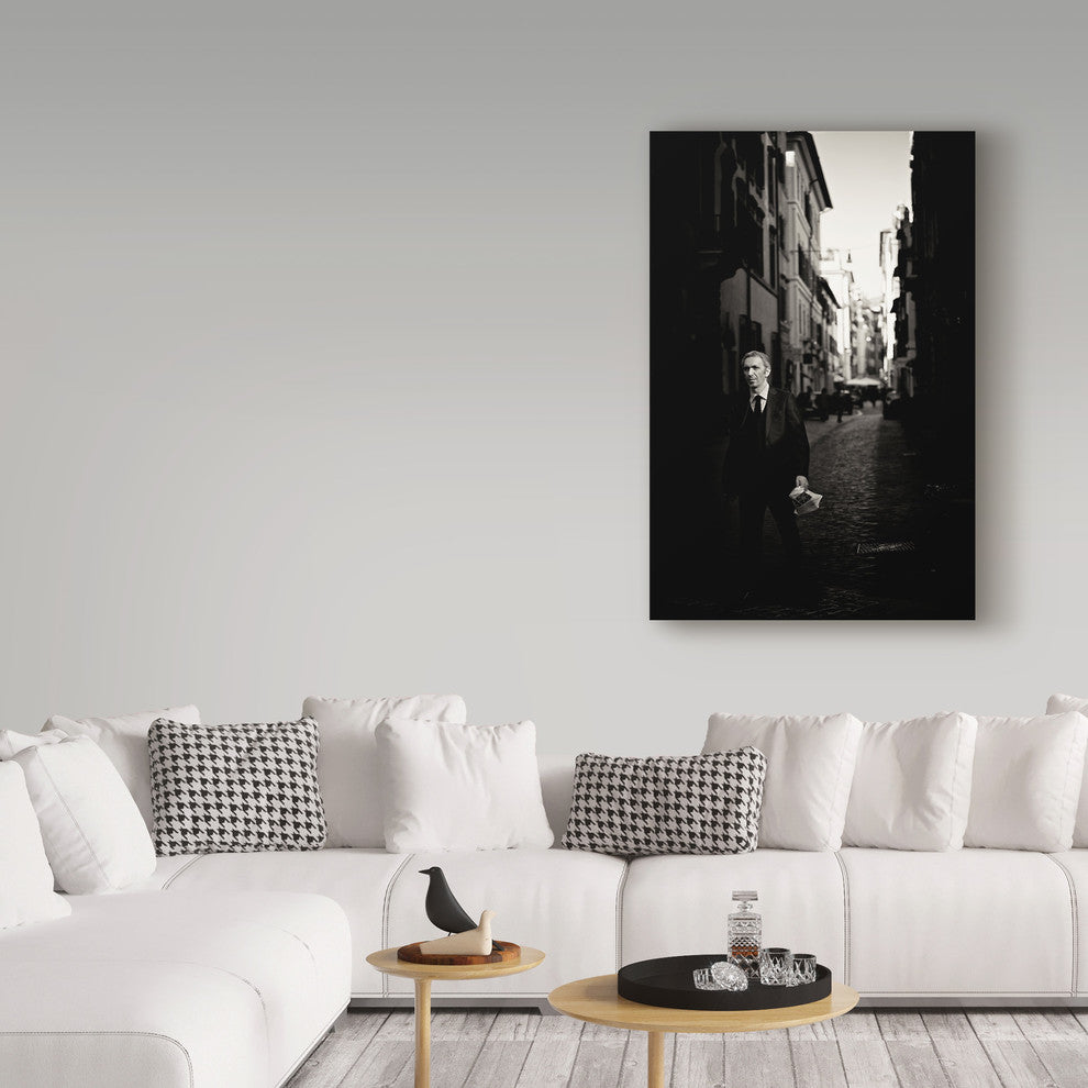 Julien Oncete 'Main Street' Canvas Art, 19"x12"