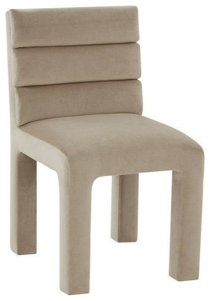 Safavieh Couture Pietro Tufted Dining Chiar Light Brown