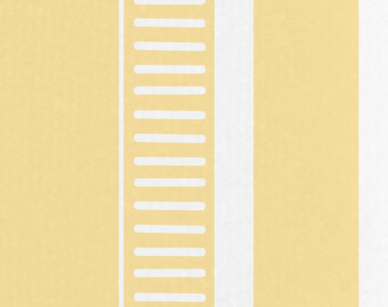 18"x30" Dashing Stripe Stripe Print Kitchen Towel, Yellow