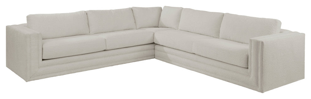 Nativa Interiors Hermes 2 Pieces Sectional, Grey