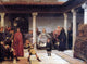 Sir Lawrence Alma-Tadema The Education of the Children of Clovis Wrapped Canvas