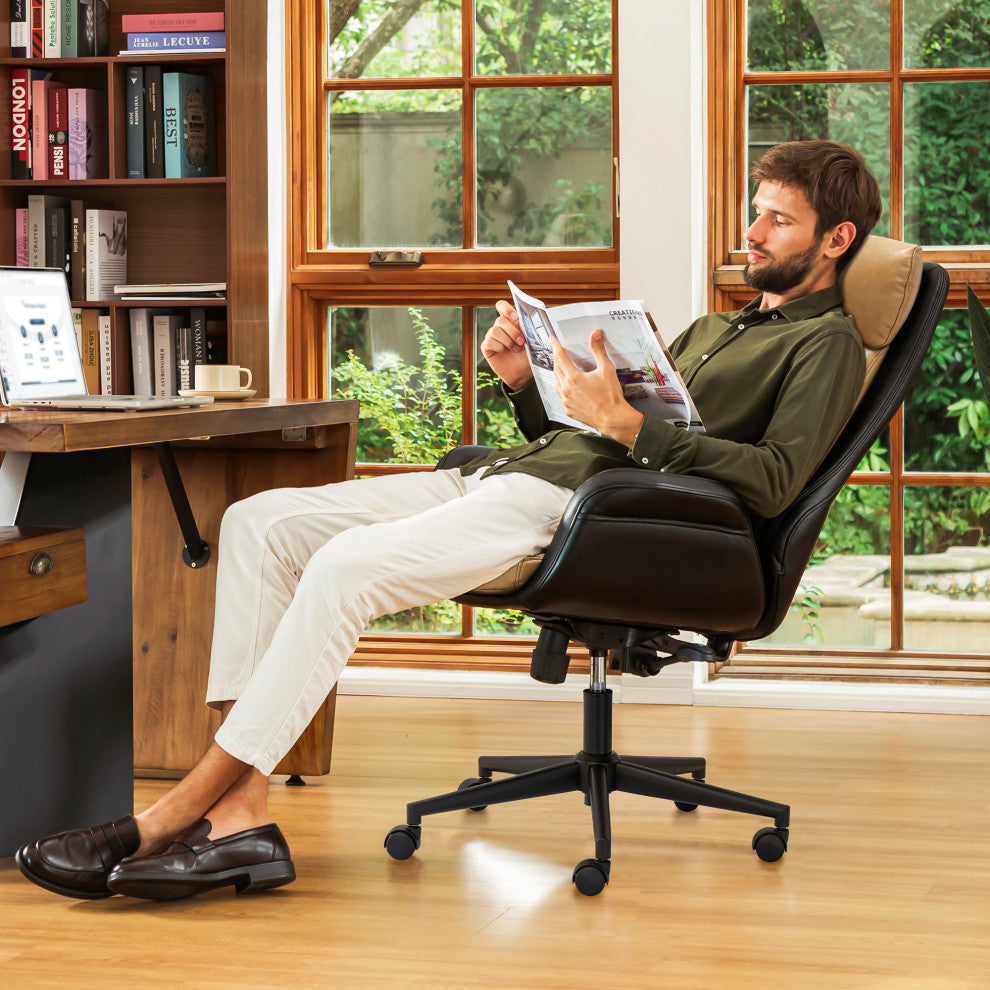 Gaslift Adjustable Swivel Back Office Chair