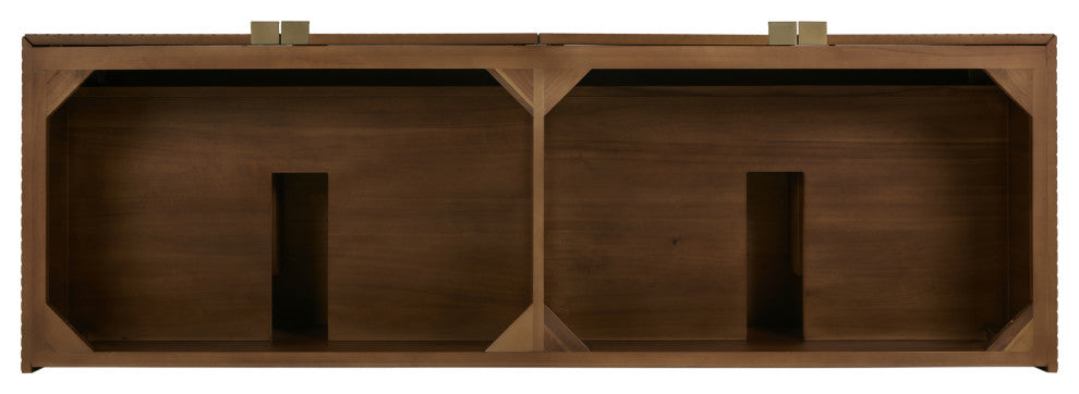James Martin Marcello Bath Vanity, Chestnut, 72", No Top