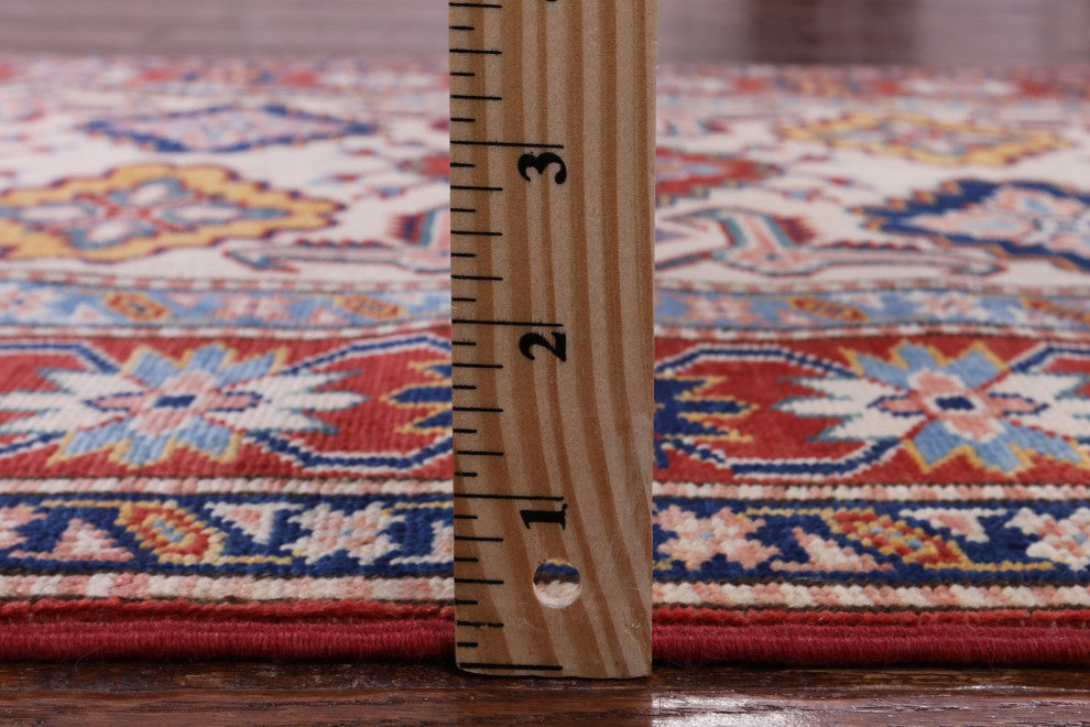 Runner Super Kazak Hand Knotted Wool Rug 2' 9" X 9' 6" Q10647