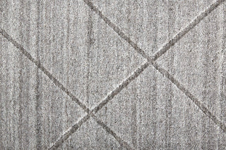 Weave & Wander Tatem Minimal Viscose Rug, Beige/Gray, 8' X 10'