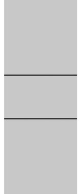 Slab Barn Door Panel 36 x 96 | Planum 0014 Grey Ash with  | Sturdy Finished