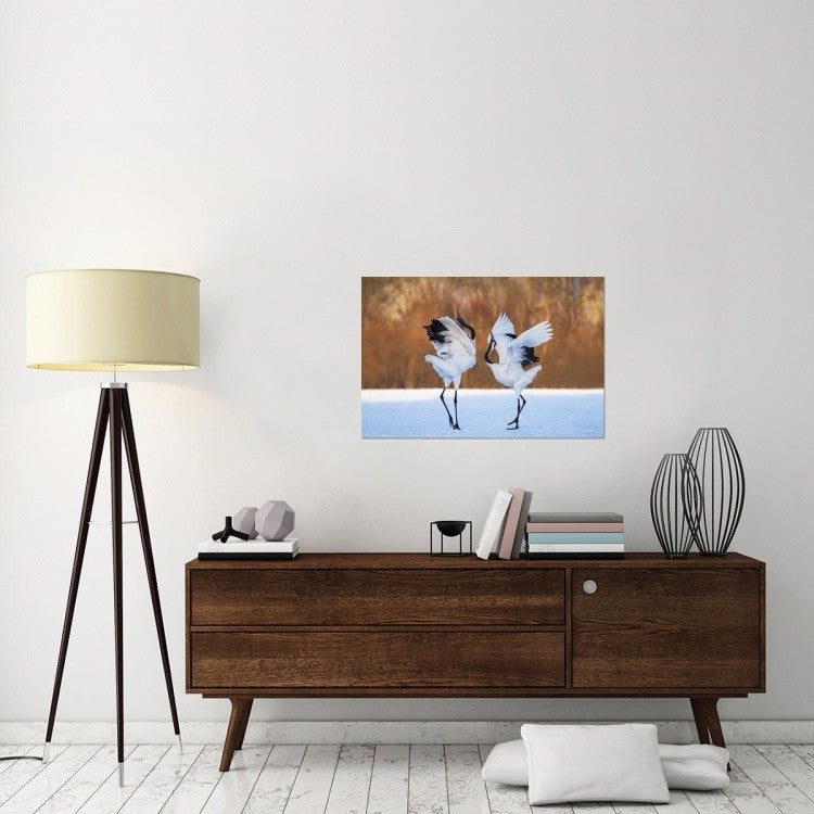 "The Dance Of Love" Stretched Canvas Giclee by C. Mei, 36x24"