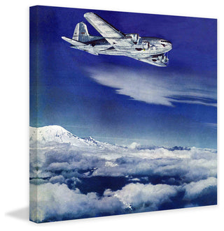 "Above the Clouds" Painting Print on Wrapped Canvas