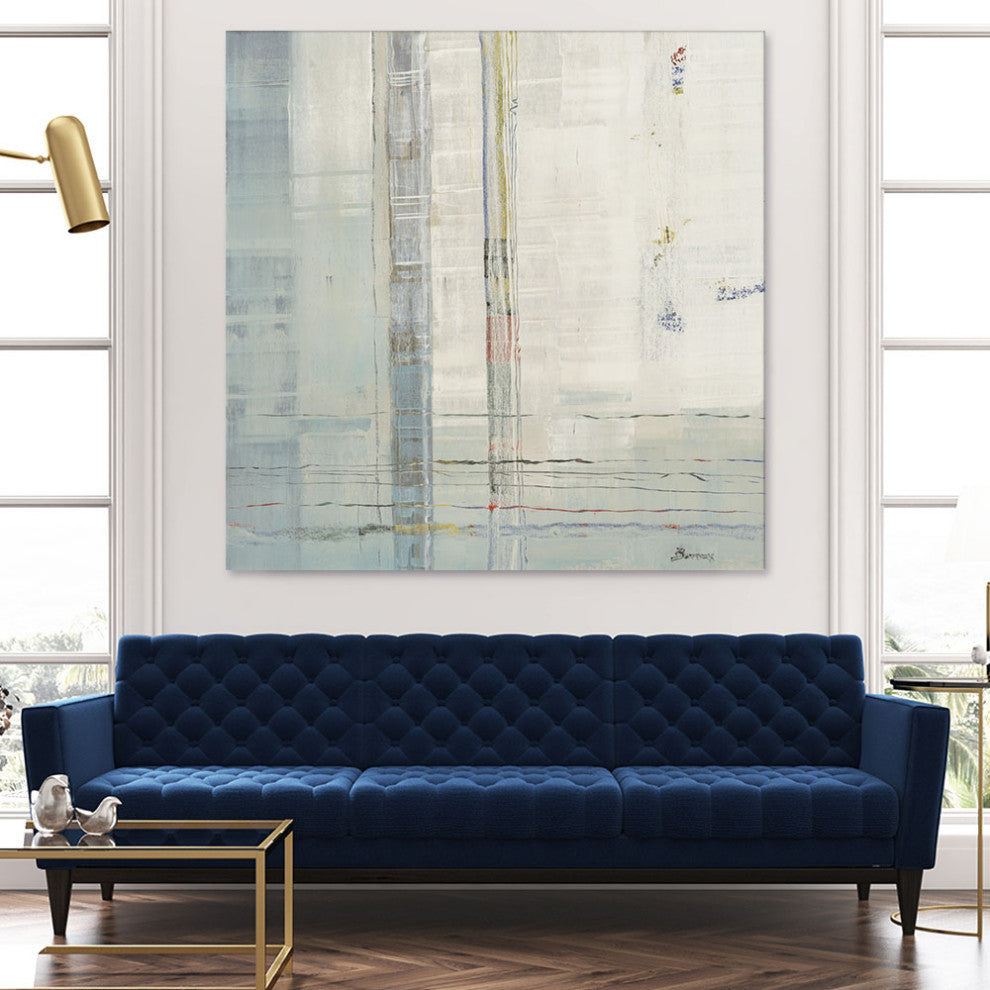 Parallels - 84 x 84 by John Burrows