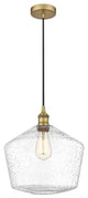 Innovations 616-1P-BB-G654-12-LED 1-Light Mini Pendant, Brushed Brass