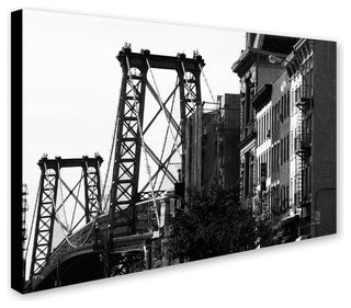 "Williamsburg Bridge" Canvas Art by Yale Gurney, 30"x47"