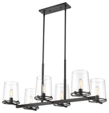 Z-LITE 3032-6L-MB 6 Light Chandelier, Matte Black
