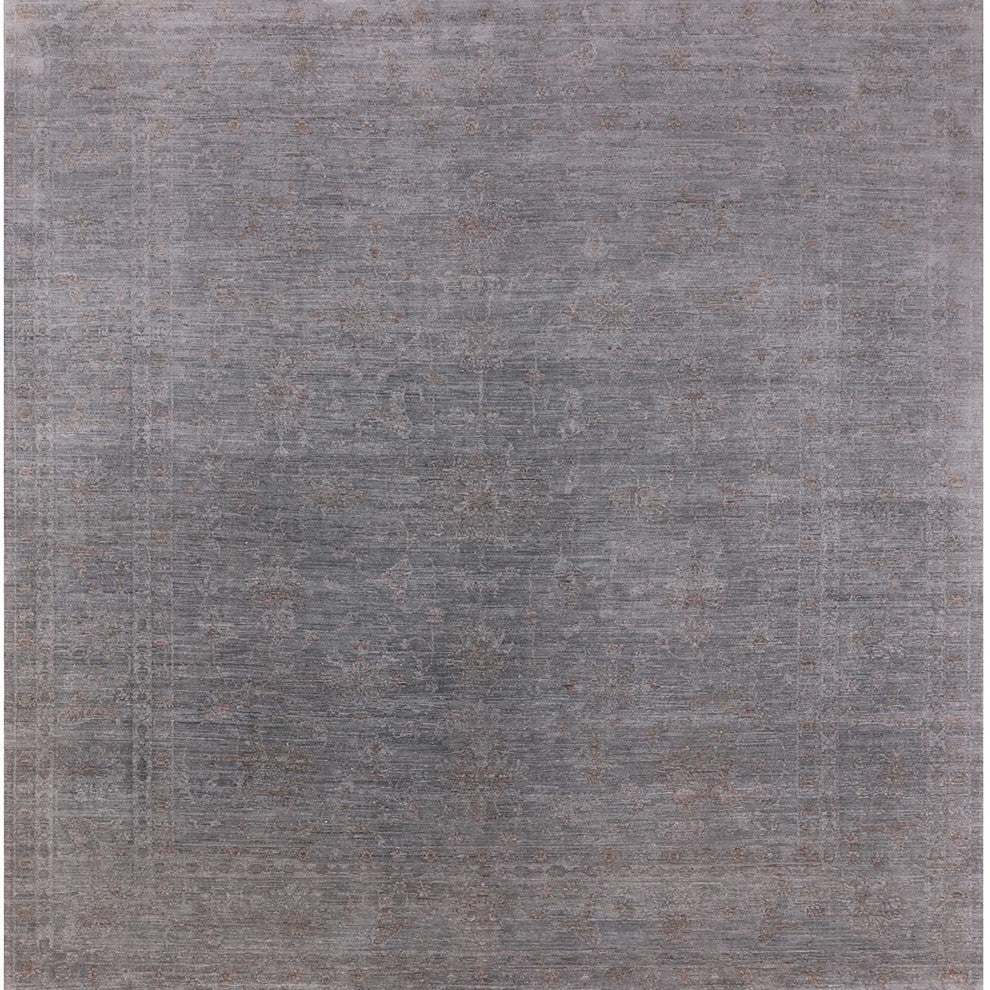 Ahgly Company Indoor Square Mid-Century Modern Area Rugs, 5' Square