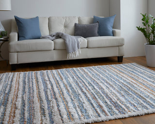 Weave & Wander Caide Contemporary Beige/Cream Rug, 4'x6'