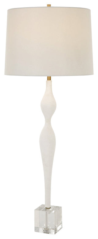 Uttermost Helena Slender White Table Lamp