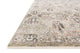 Theia Rug, Granite/Ivory, 5'x8'