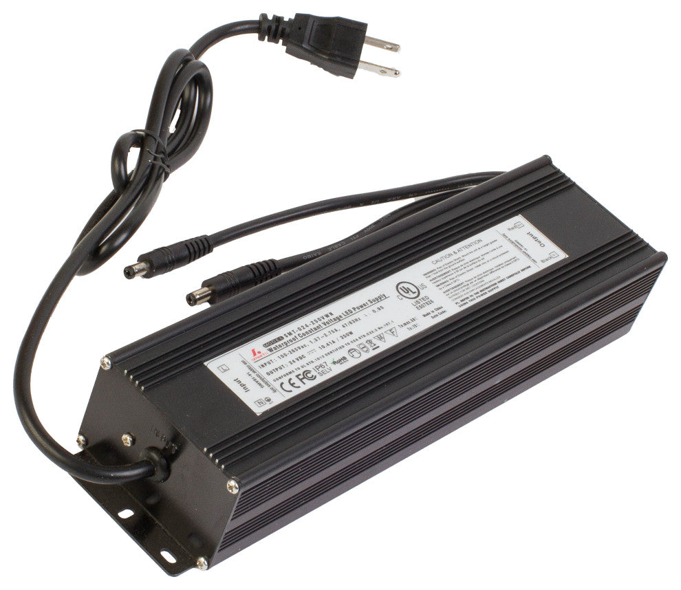 Ul Listed 24V 10.41 Amp 250w waterproof Power Supply Driver