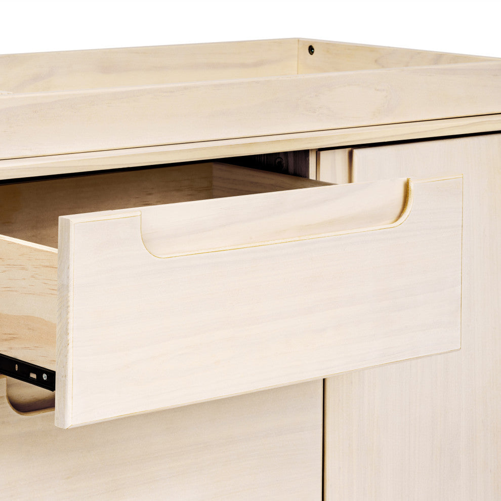 Yuzu 3-Drawer Changer Dresser, Washed Natural