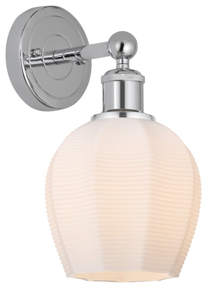 Innovations 616-1W-PC-G461-6 1 Light 5.75" Sconce, Polished Chrome