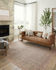 Angela Rose x Loloi Aubrey Blue / Terracotta 2'-6" x 9'-6" Runner Rug