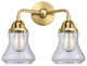 Innovations 288-2W-SG-G192-LED 2 Light Bath Vanity Light, Satin Gold