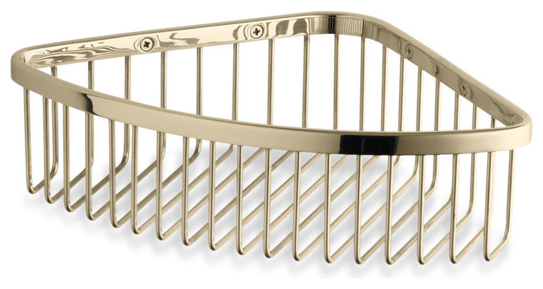 Kohler K-1897 Corner Shower Basket - French Gold
