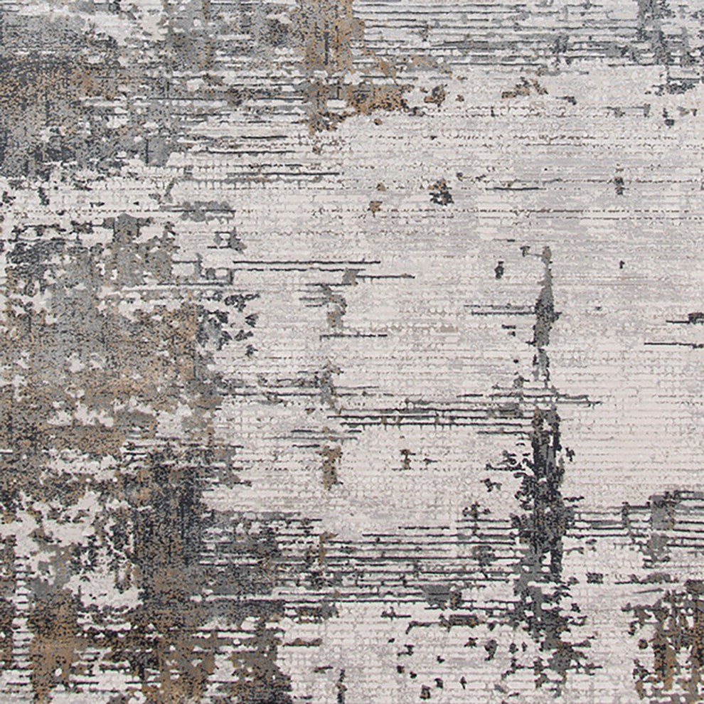 Venice Frasier Area Rug, Ivory, 2' x 3', Abstract