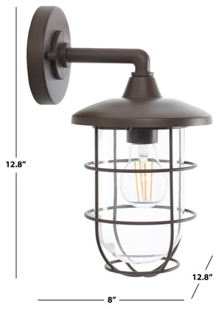 Safavieh Liese 6.5" Outdoor Wall Sconce