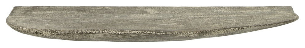 Floating Wall Shelf, Gray Stone, Small