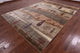 8' 10" X 11' 10" Persian Gabbeh Tribal Handmade Wool Rug Q8104