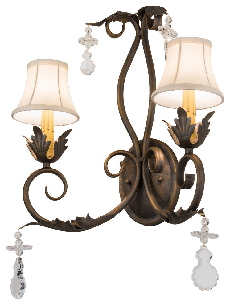 16 Wide Felicia 2 Light Wall Sconce