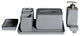 Alfi Brand Abco1023 7 Piece Solid Concrete Bathroom Accessory Set
