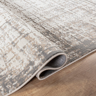 High-Low Kinsley Ivory/Beige Rug, Ivory, 12'x15'2"