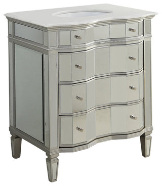 30" Mirror Reflection Ashley Bathroom Vanity BWV025-30BS