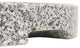 vidaXL 44lb Round Umbrella Base with Handles, Granite Plate, ï¿1⁄215.7"x14.4" Gray