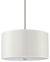 Dayna Shade Pendants 4-Light Pendant, Brushed Nickel