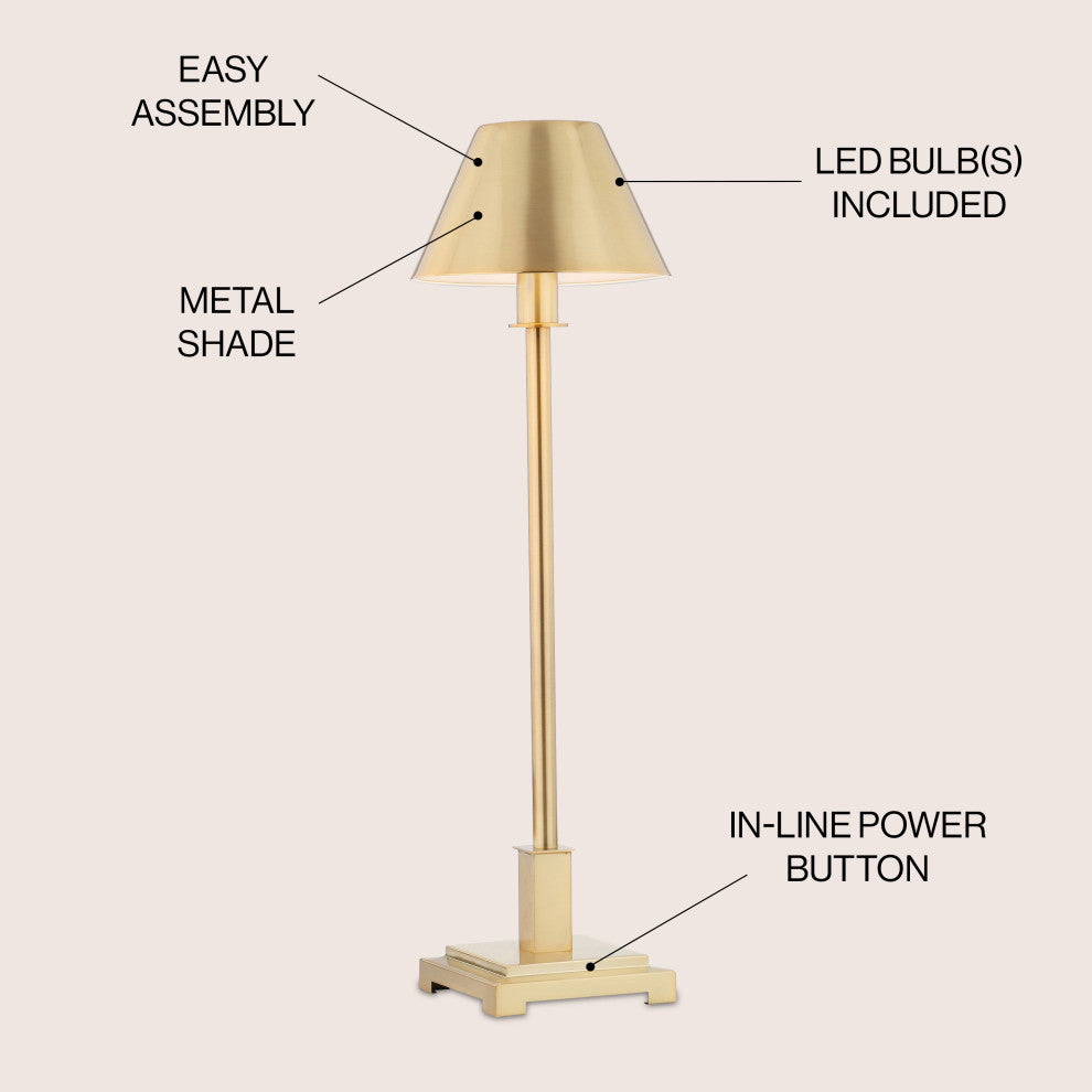 Roxy Metal Shade LED Table Lamp