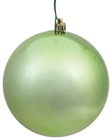 Vickerman N592054Dsv 8" Celadon Shiny Ball Ornament