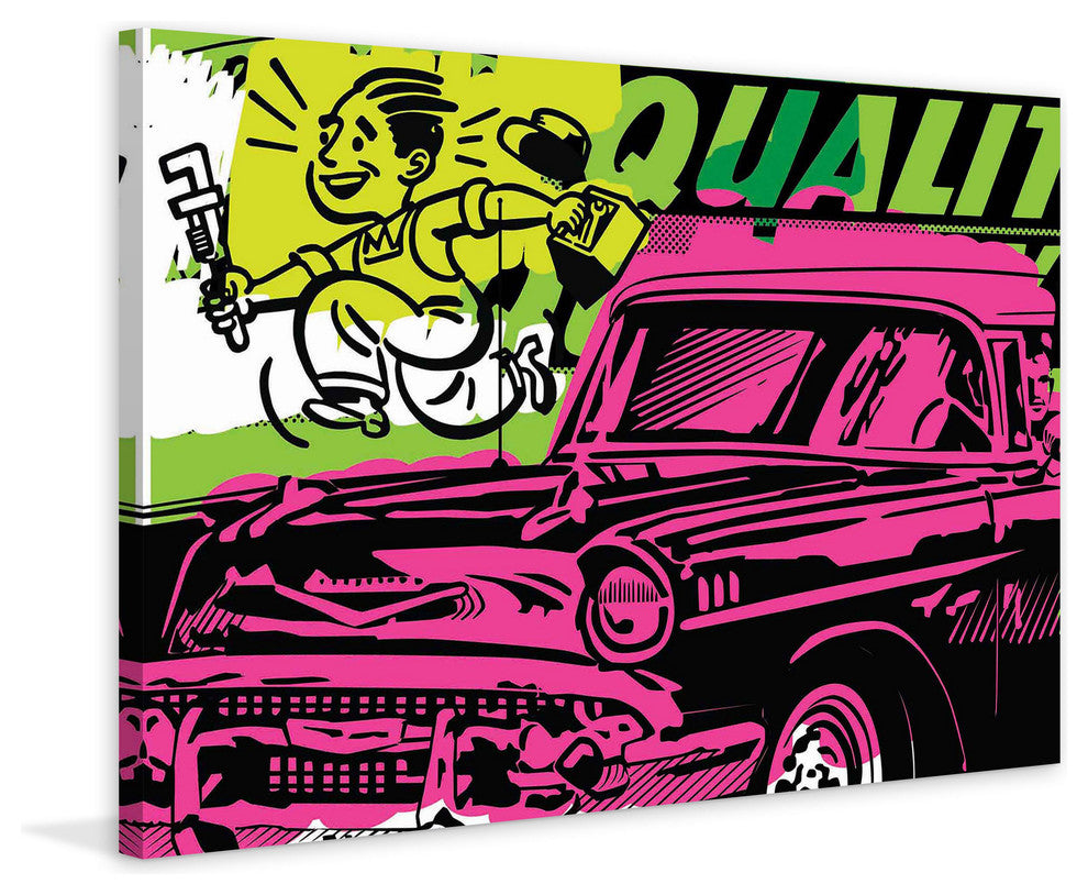 "Quality" Painting Print on Wrapped Canvas